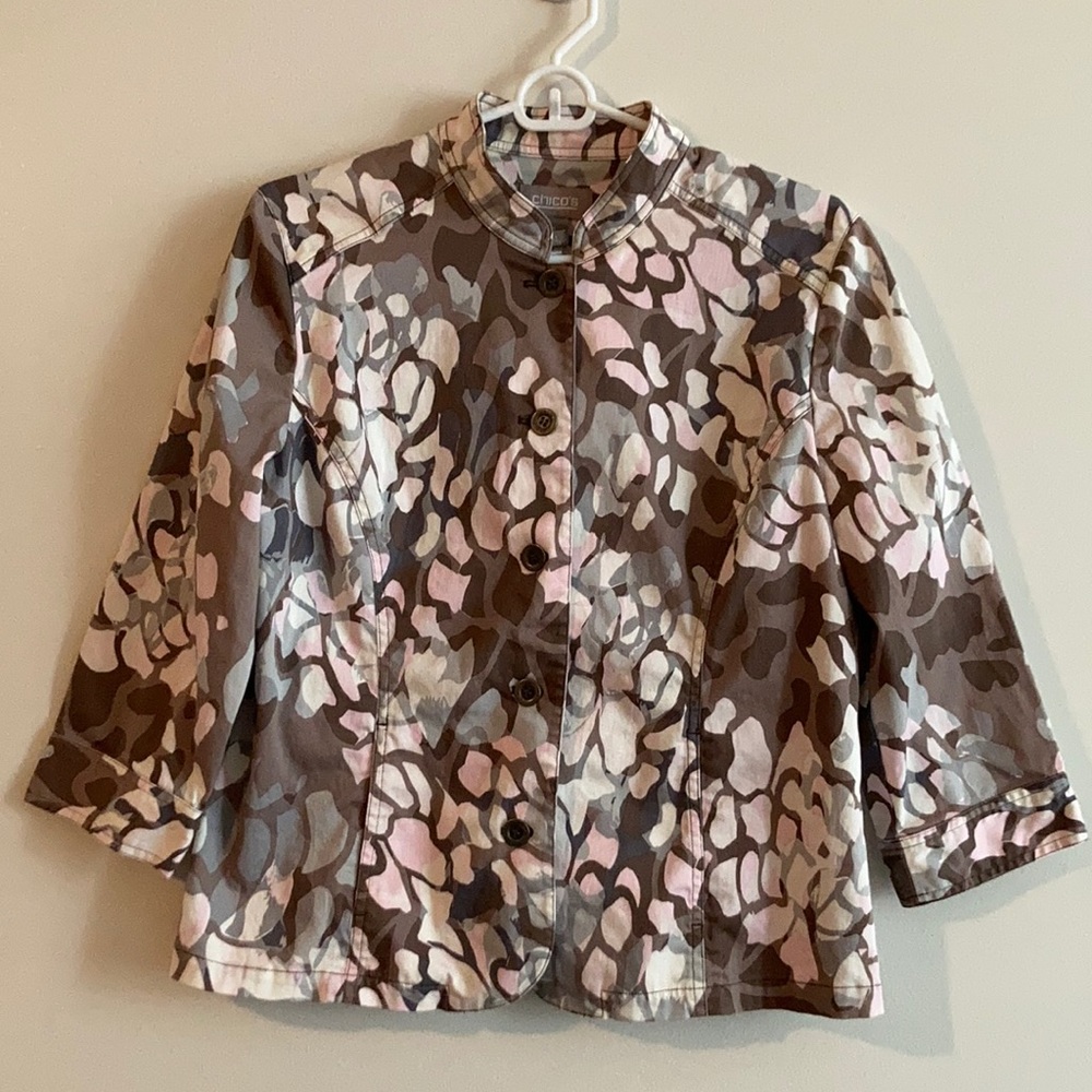 Chicos Lightweight Jacket Size 1 - image 8